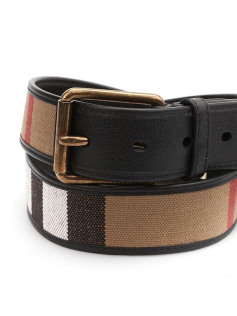 burberry belt men's with horses|authentic burberry belt.